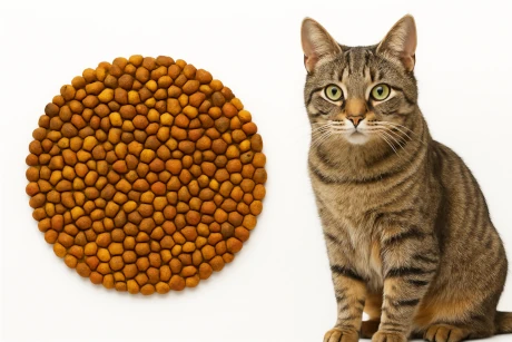 alimento para mascota seco gato