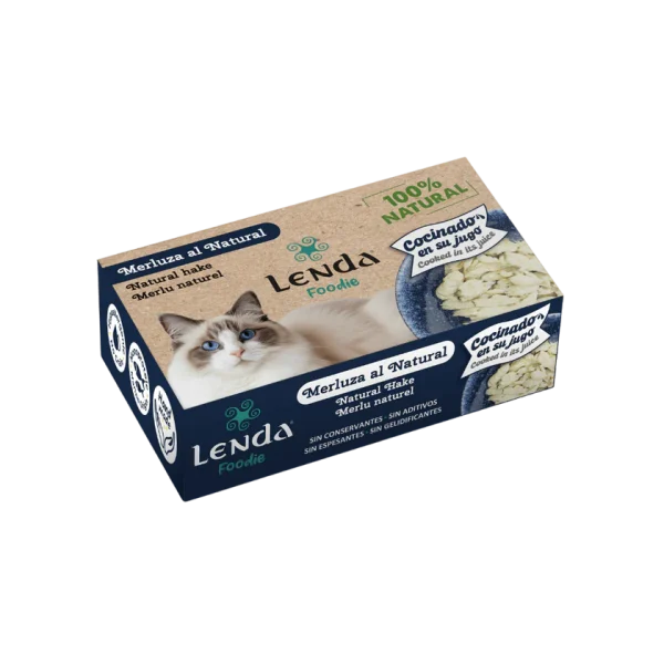 Lenda foodie gato Merluza al Natural para gatos 120 gr